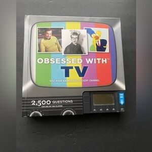 Obsessed With TV test your knowledge 2500 questions interactive book